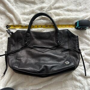 Vince Camuto Black Leather Tote